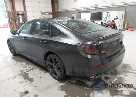 2018 Honda Accord Sport from USA, damaged, VIN 1HGCV1F35JA053733